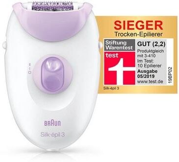 Braun epilator, '3170 Silk-epil 3 Legs'  - 49.90 - paars