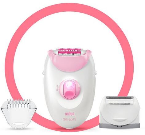 Braun Epilator Silk-épil 3 Legs & Body 3270  - 59.99 - wit