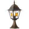 Brilliant Leuchten Sokkellamp Janel Paalverlichting voor de huisdeur - 44 cm hoogte - E27 fitting (1 stuk) goud