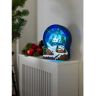 KONSTSMIDE Decoratieve ledverlichting Kerst versiering Tafereel dorp, glas, met animatie + 8 klassieke kerstliederen (1 stuk) multicolor