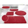 my home Badmat Sanremo rood 3-delige set voor staand toilet