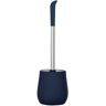 WENKO Toiletset Sydney Borstelkop-diameter 7,5 cm blauw B/H: 12,5/39,5 cm