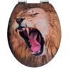 WENKO Toiletzitting Lion multicolor