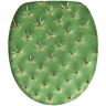 Sanilo Toiletzitting Cactus met softclosemechanisme, bxl: 37,7x 42,0 - 47,0 cm groen