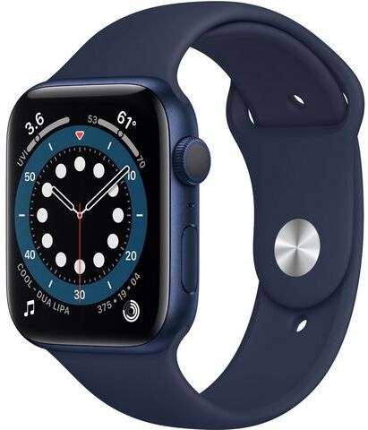 Apple »Series 6, OLED, Touchscreen, 32 GB, WLAN, GPS, 40mm« watch  - 485.22 - blauw