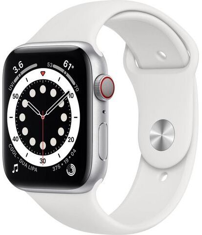 Apple »Series 6, GPS + Cellular, OLED, Touchscreen, 32 GB, 44mm« watch  - 632.30 - wit