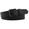 Levi's® Leren riem Zijn metalen riem ADLER POINT METAL BELT zwart 85;95;105