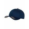 Flexfit Flex cap Baseballcap, Wooly Combed blauw Large