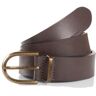 Tom Tailor Leren riem TTSYLKE Gesp in vintage-look grijs 75;80;85;90;95;100;105