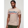 Superdry Shirt met korte mouwen SD-VENUE DUO LOGO T SHIRT wit Medium