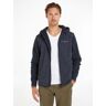 Tommy Hilfiger Hoodie MIX MEDIA HOODED ZIP THRU blauw Small