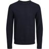 Jack & Jones PlusSize Trui, geschikt voor het geven van borstvoeding JORBRODY KNIT CREW NECK BF PLS blauw 3X-Large