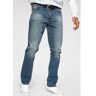 H.I.S Straight jeans DIX Ecologische, waterbesparende productie door ozon wash blauw 29;30;31;32;33;34;36;38;40