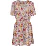 NU 20% KORTING: Only Gesmokte jurk ONLSTAR LIFE FIA S/S SMOCK DRESS PTM multicolor Extra Small