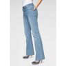 Arizona Bootcut jeans Svenja - band met opzij elastische inzet blauw 34-kort;36-kort;38-lang;40-kort;40-lang;42-lang;46-kort;46-lang;48-lang
