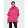 Only Coltrui ONLCELINA LIFE LS LOOSE ROLLNECK CC KNT rood Extra Small