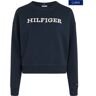 Tommy Hilfiger Curve Sweatshirt CRV REG MONOTYPE EMB SWEATESHIRT PLUS SIZE CURVE, met geborduurd Hilfiger logo blauw 46;48;52