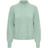 Only Trui met staande kraag ONLANDRIA LS LOOSE HIGHNECK CC KNT groen Extra Small