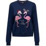 Only Sweater ONLYDA CHRISTMAS L/S O-NECK BOX SWT blauw Extra Small