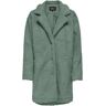 Only Lange jas van imitatiebont ONLNEWAURELIA SHERPA COAT CC OTW groen Extra Small