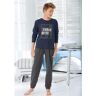 AUTHENTIC LE JOGGER Pyjama "ich chille bitte warten" (2-delig, 1 stuk) blauw 122/128;146/152;158/164;170/176;182