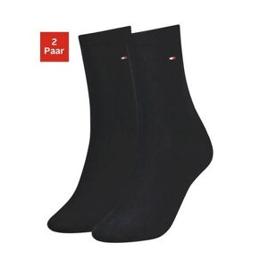 Tommy Hilfiger Sokken met platte teennaad (2 paar) zwart 35-38;39-42