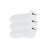Nike Korte sokken met zacht frotté (3 paar) wit Large