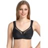 Anita Comfort Steun-bh Comfort-BH Clara Cup C-H, met transparant mesh in bovenste gedeelte cups zwart 75;80;85;90;95;100