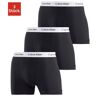 Calvin Klein Boxershort met logo-opschrift bij de band (3 stuks) zwart Small