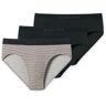 NU 20% KORTING: Schiesser Rio-slip "95/5" (set, 3 stuks) zwart Small