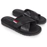 Tommy Hilfiger Slippers CORE HILFIGER LTH CRISS C SANDAL zwart 40;41;42;43;44;45