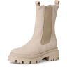 NU 20% KORTING: Tamaris Chelsea-boots met stretchinzet aan beide kanten beige 37;38;39;40;41;42