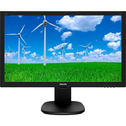 Philips »243S5LHMB« lcd-monitor (23,6 inch, 1920x1080 pixels, Full HD, 1 ms reactietijd, 60 Hz)  - 169.99 - zwart