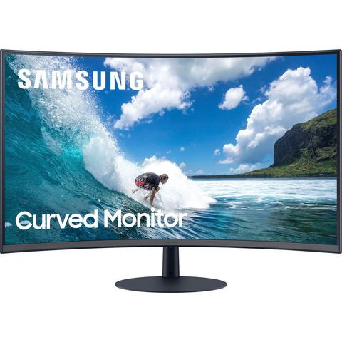 Samsung »C32T550FDU« lcd-monitor  - 330.13 - zwart