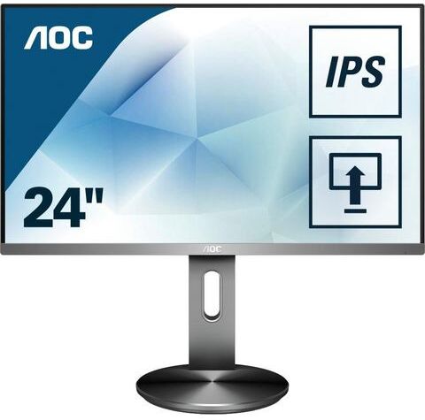 AOC »I2490PXQU/BT« lcd-monitor (23,8 inch, 1920x1080 pixels, Full HD, 4 ms reactietijd, 60 Hz)  - 169.99 - zwart