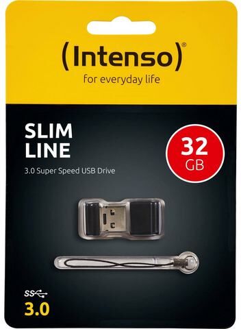 Intenso »Slim Line« usb-stick  - 11.46 - zwart - Size: 32 GB