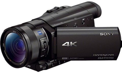 Sony FDR-AX100 4K (Ultra-HD)/1080p (Full HD)/720p (HD-ready) Camcorder, WLAN, NFC  - 1299.99 - zwart