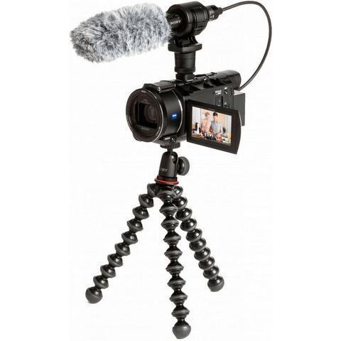 Sony camcorder »FDRAX53VGPDI.EU« Camcorder (4K Ultra HD, NFC WLAN (Wi-Fi), 20x opt. Zoom)  - 1271.54 - zwart