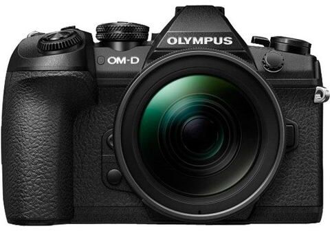 Olympus systeemcamera »OM-D E-M1 Mark II inkl. 12-40mm PRO Objektiv« (12-40 mm PRO, 20,4 MP, WLAN (Wi-Fi))  - 2199.99 - zwart