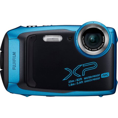 Fujifilm »Finepix XP140« outdoorcamera (FUJINON, 5x optische zoom, F3,9 (groothoek) – F4,9 (tele))  - 189.99 - blauw