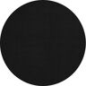 merinos Vloerkleed Montana Woonkamer zwart Ø 160 cm x 20 mm