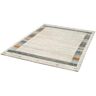 Dekowe Wollen kleed Bradley Handgeweven vloerkleed, korte pool, zuivere wol, met de hand geweven, oriënt-look beige 70 cm x 140 cm x 14 mm;90 cm x 160 cm x 14 mm;140 cm x 200 cm x 14 mm