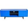 andas Tv-meubel met bijzondere print, met push-to-openfunctie blauw