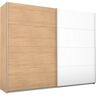 rauch Zweefdeurkast Quadra Kleiderschrank BESTSELLER Schrank Gaderobe met mogelijkheid tot individuele frontuitvoering beige 271 cm x 210 cm x 62 cm