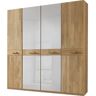 rauch Draaideurkast VIVIEN met massief houten front beige 189 cm x 214 cm x 58 cm