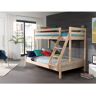 Vipack Stapelbed Martin met lattenrol beige Liegefläche 90x200 & 140x200 cm