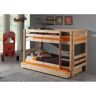 Vipack Stapelbed PINO optioneel met bedlade beige