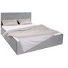 Westfalia Polsterbetten Gestoffeerd bed met bedkist bij uitvoering met matras grijs 170 cm x 210 cm x 34 cm