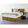 Guido Maria Kretschmer Home&Living Boxspring DOWNTON ook in cord (ribfluweel), pocketvering matras, incl. bedlade geel Cord