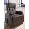 Duo Collection Relaxfauteuil Triest met elektrische opstahulp Relaxfunctie en pocketveren binnenvering met stalen nosagvering bruin NaturLEDER®